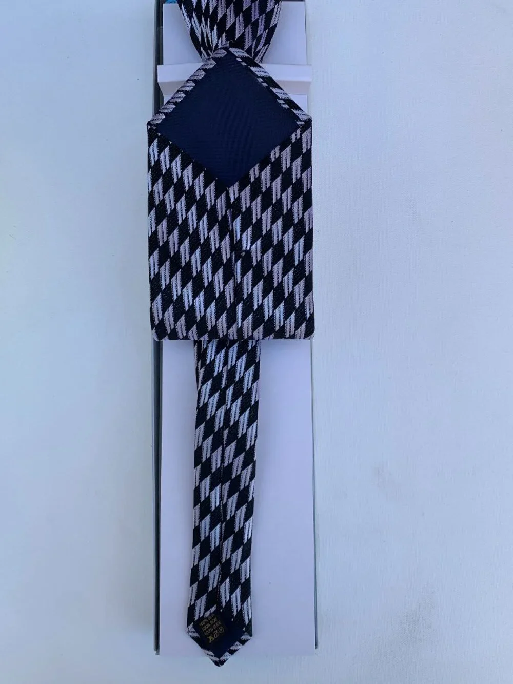 VITO RUFOLO 100% Silk Tie for Men Made in Italy 57